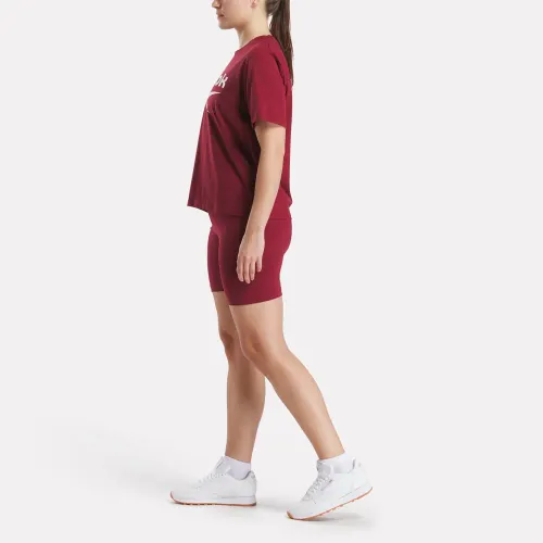 Reebok Polo Deportiva Mujer Nova Big Logo Oversized Crw Ss