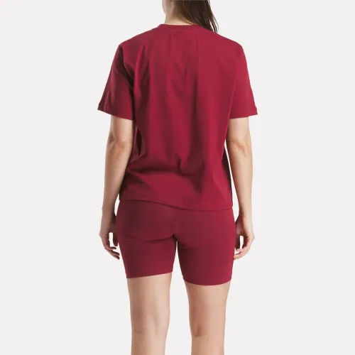 Reebok Polo Deportiva Mujer Nova Big Logo Oversized Crw Ss