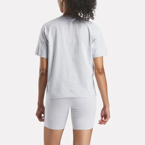 Reebok Polo Deportiva Mujer Nova Big Logo Oversized Crw Ss