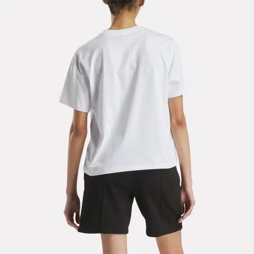 Reebok Polo Deportiva Mujer Nova Big Logo Oversized Crw Ss