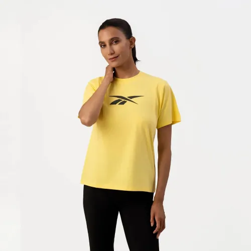 Reebok Polo Deportiva Mujer W Chest Vector Logo
