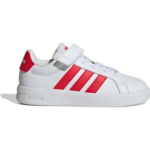 adidas Blanco de Niña / Niño modelo Zapatillas Urbanas Niños Grand Court 3.0 El C blancos blanca blancas rojos rojas roja niña 2026013013310823503 Sintético - textil SINTETICO-TEXTIL