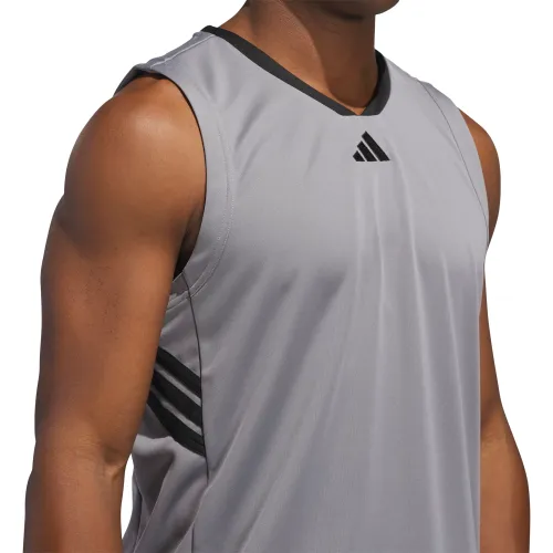 adidas Bividi Basquet Hombre 3-Stripes Tank