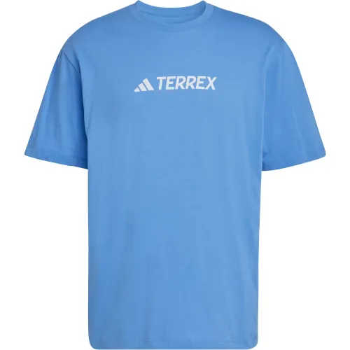 adidas Polo Outdoor Hombre Tx Logo Tee Terrex