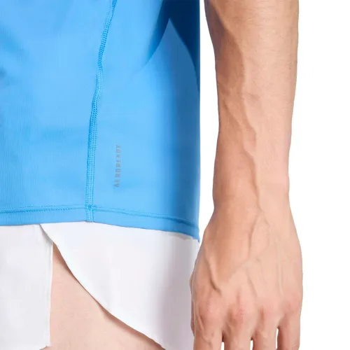 adidas Polo Running Hombre Adizero E Tee Aeroready