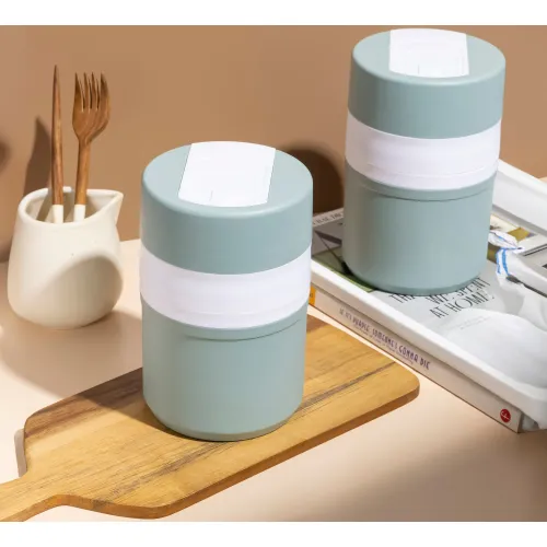 PINNACLE Termo Comida Pogo 600 Ml Verde Acero Inoxidable