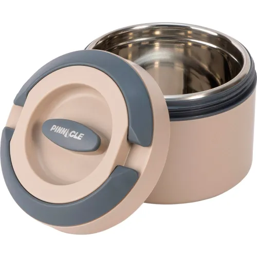 PINNACLE Taper Prime 600 Ml Beige Sin Separador Interior Acero Inoxidable