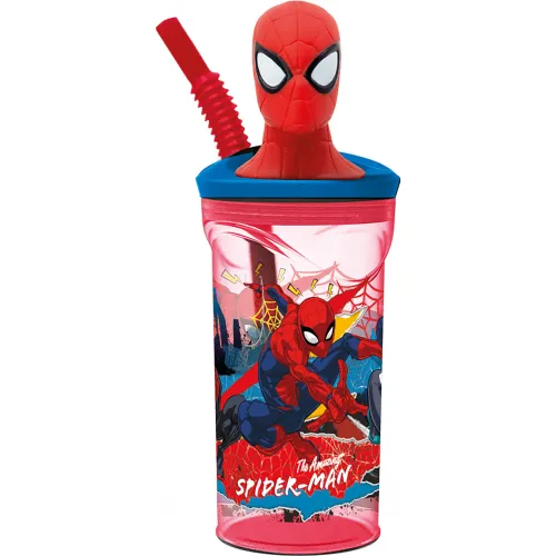 KUYAY Rojo modelo Vaso Figurita 3d 360ml Spiderman rojos rojas roja 2026013015242083798  