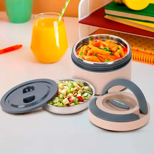 PINNACLE Taper Prime 400 Ml Beige Interior Acero Inoxidable