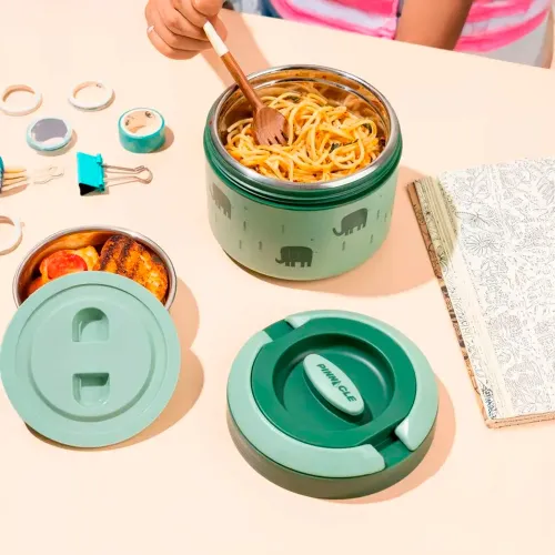 PINNACLE Taper Kids Prime 600 Ml Verde Interior Acero Inoxidable