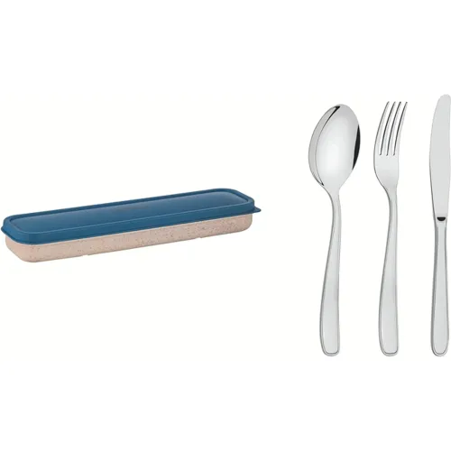 TRAMONTINA Azul modelo Juego De Cubiertos Portatil X 4 Piezas Azul azules 2026013015242083906  