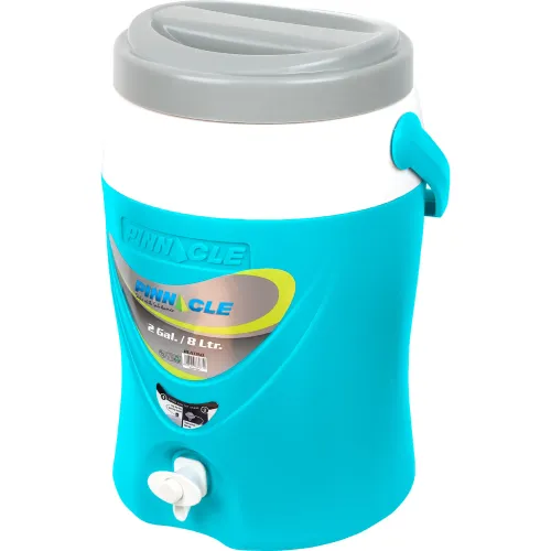 PINNACLE Celeste modelo Cooler Platino 8 Lt Con Caño Y Asa celestes 2026013015242083921