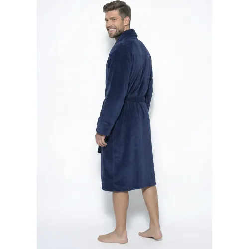 Kayser Bata De Dormir Hombre Manga Larga Coral Fleece