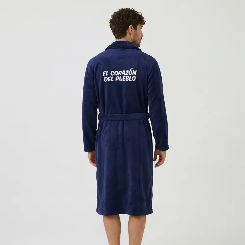 Kayser Bata Hombre Manga Larga Coral Fleece