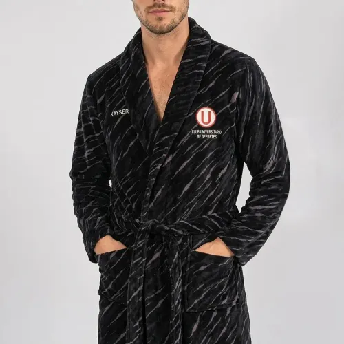 Kayser Bata Hombre Manga Larga Coral Fleece
