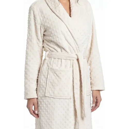 Kayser Bata Mujer Manga Larga Coral Fleece