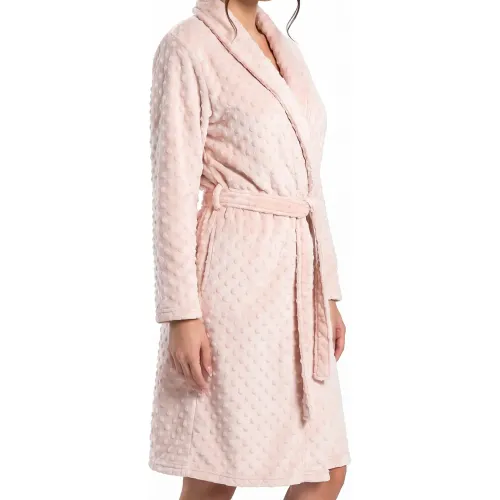 Kayser Bata Mujer Manga Larga Coral Fleece