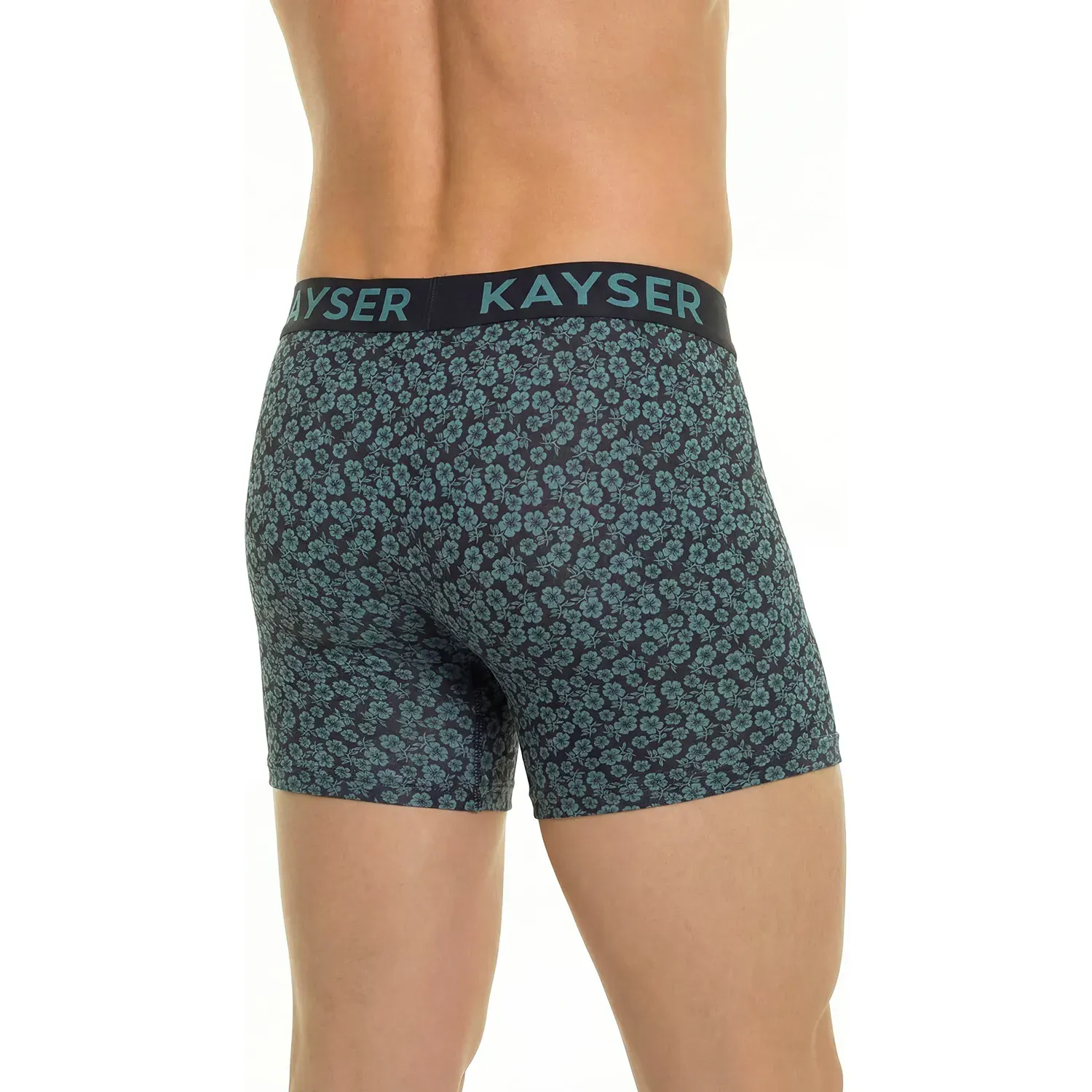 Boxer Kayser Hombre Largo Algodon color negro | Platanitos