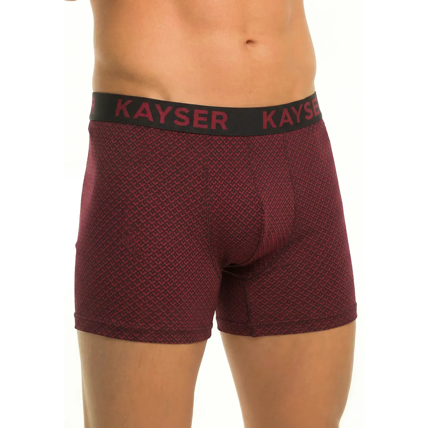 Boxer Kayser Hombre Largo Algodon color rojo | Platanitos