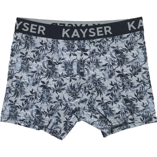 Boxer Kayser Jovencito Largo Algodon color azul | Platanitos