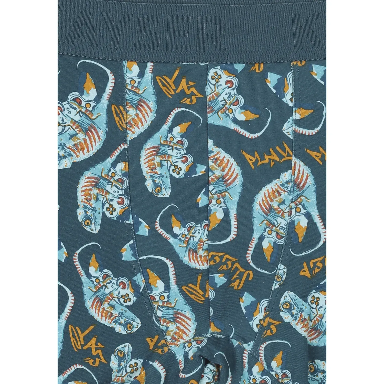 Boxer Kayser Jovencito Largo Algodon color verde | Platanitos