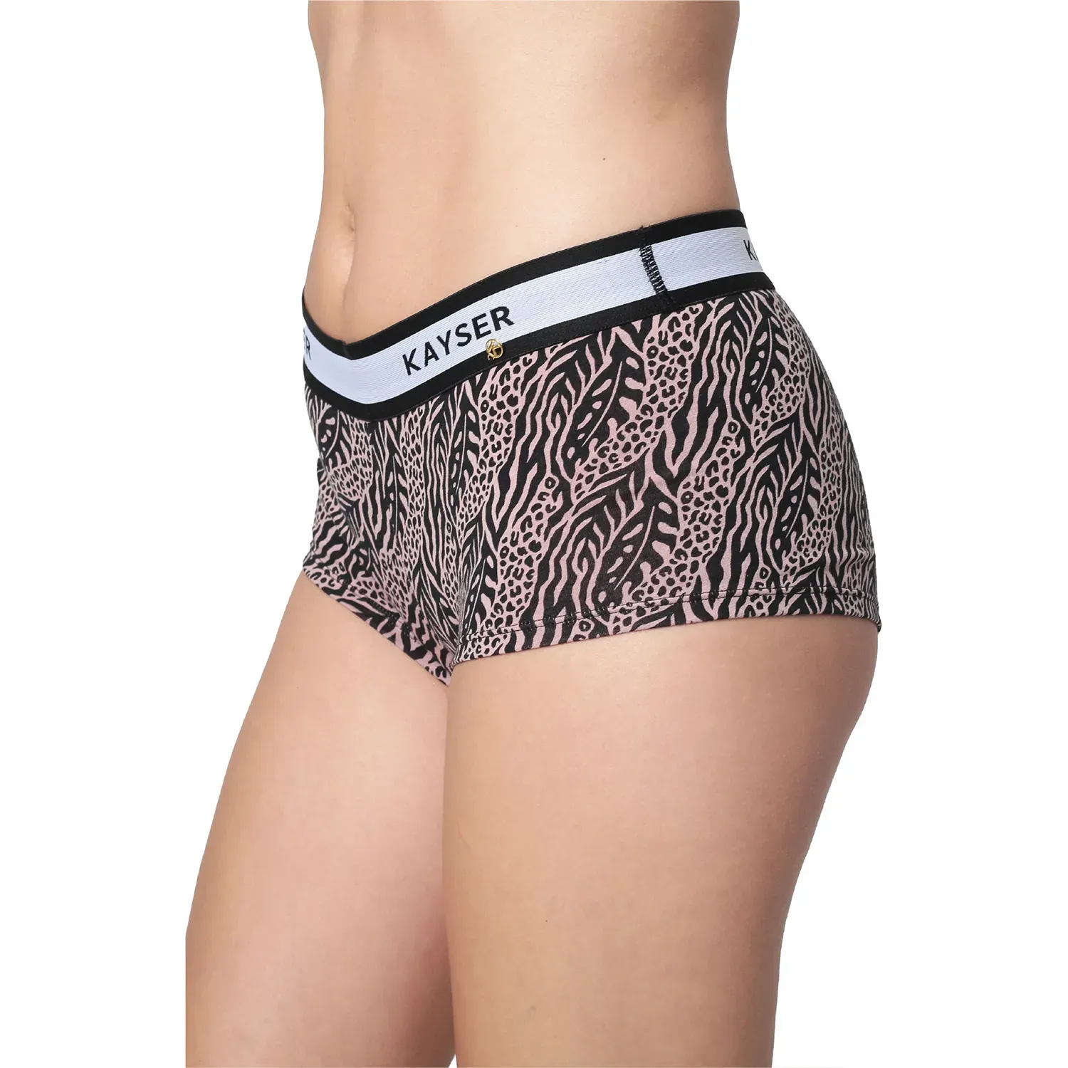 Boxer Kayser Mujer Algodon color negro | Platanitos