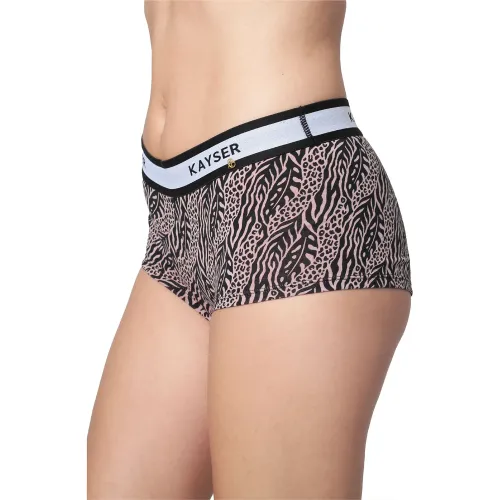 Boxer Kayser Mujer Algodon color negro | Platanitos
