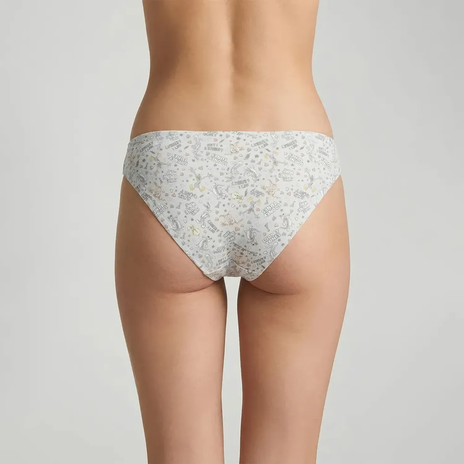 Calzon Kayser Bikini Mujer Microfibra color gris | Platanitos