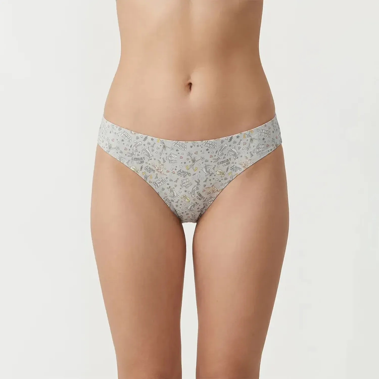 Calzon Kayser Bikini Mujer Microfibra color gris | Platanitos