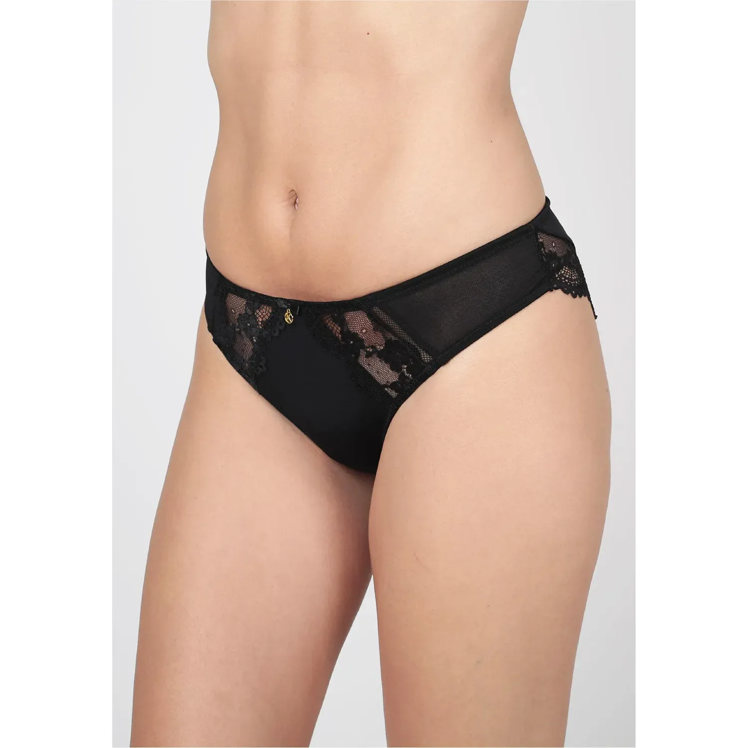Kayser Calzon Kayser Bikini Mujer Microfibra color negro | Platanitos