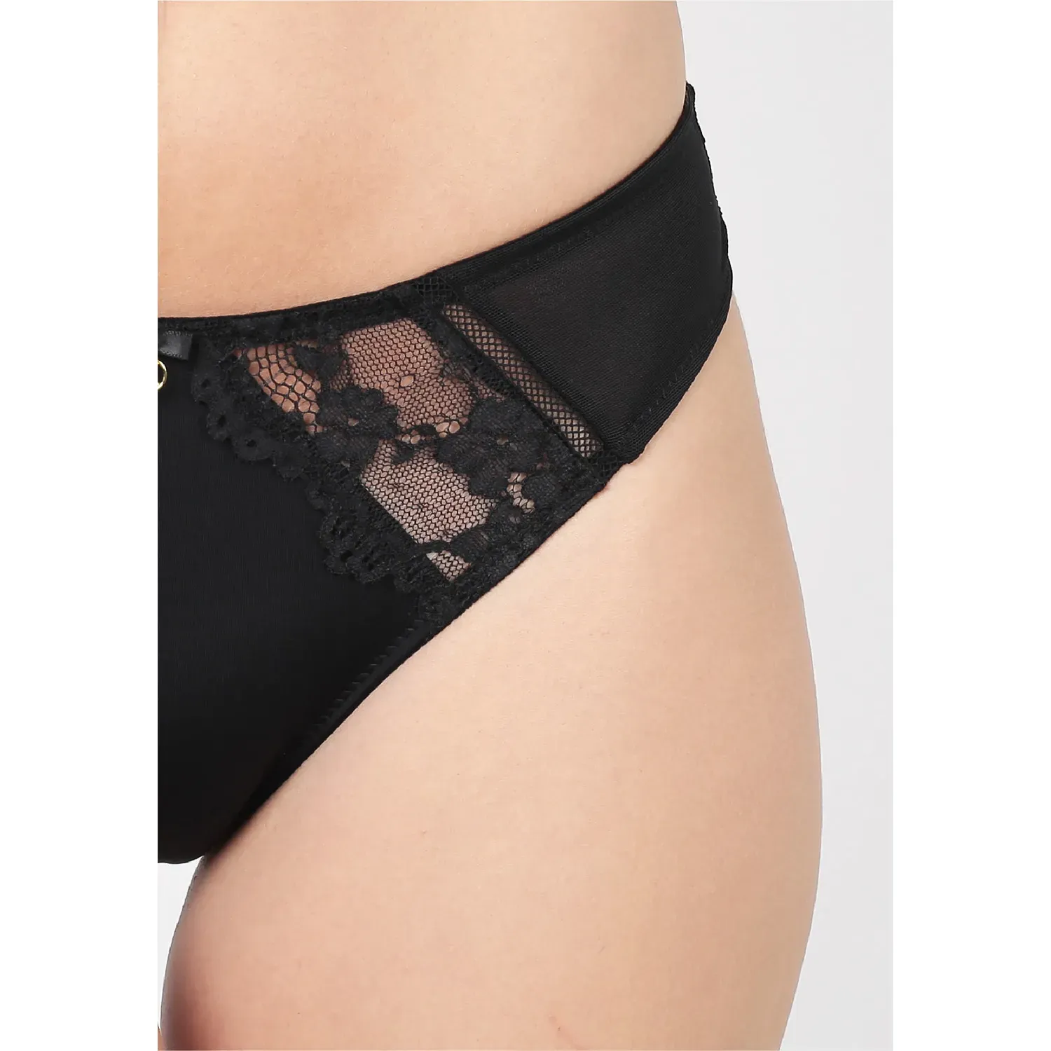 Kayser Calzon Kayser Bikini Mujer Microfibra color negro | Platanitos