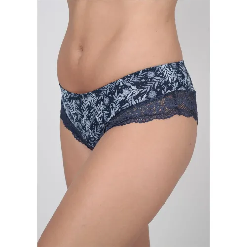 Calzon Kayser Pantaleta Mujer Microfibra color azul | Platanitos