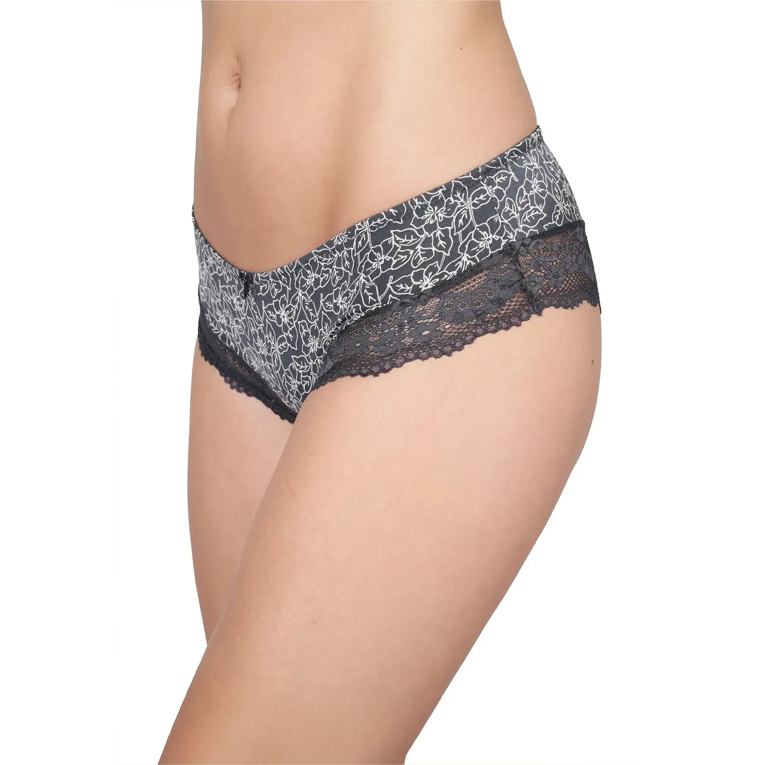 Calzon Kayser Pantaleta Mujer Microfibra color gris | Platanitos