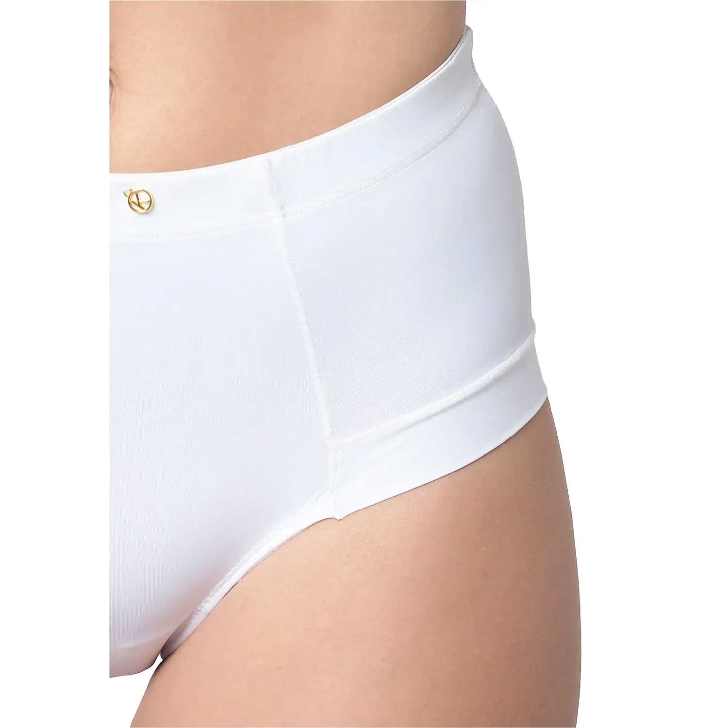 Calzon Kayser Señorial Mujer Maxi Microfibra color blanco | Platanitos