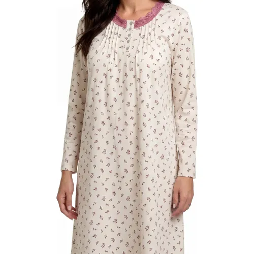 Kayser Camisola Manga Larga Mujer Algodon