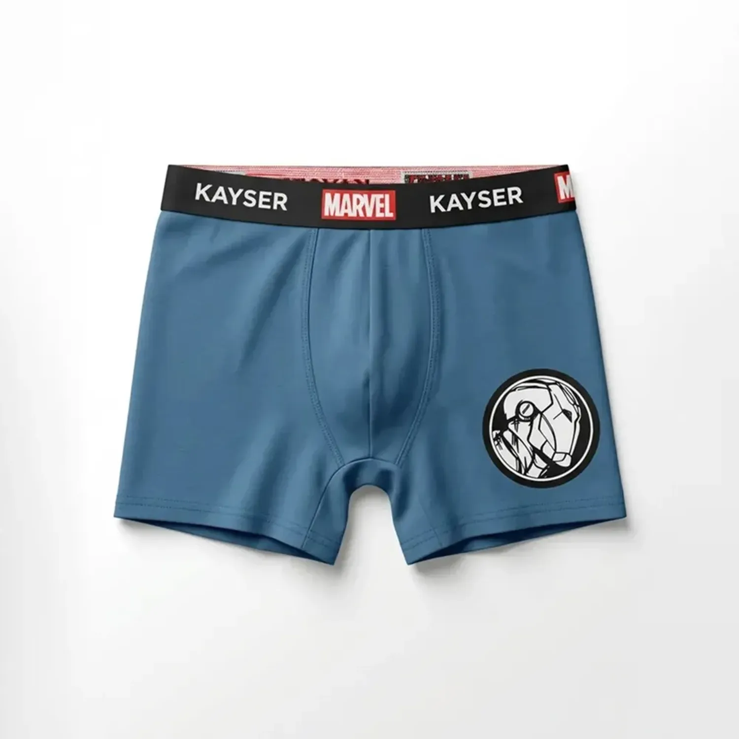 Duo Kayser Pack Boxer Jovencito Largo Algodon color azul | Platanitos