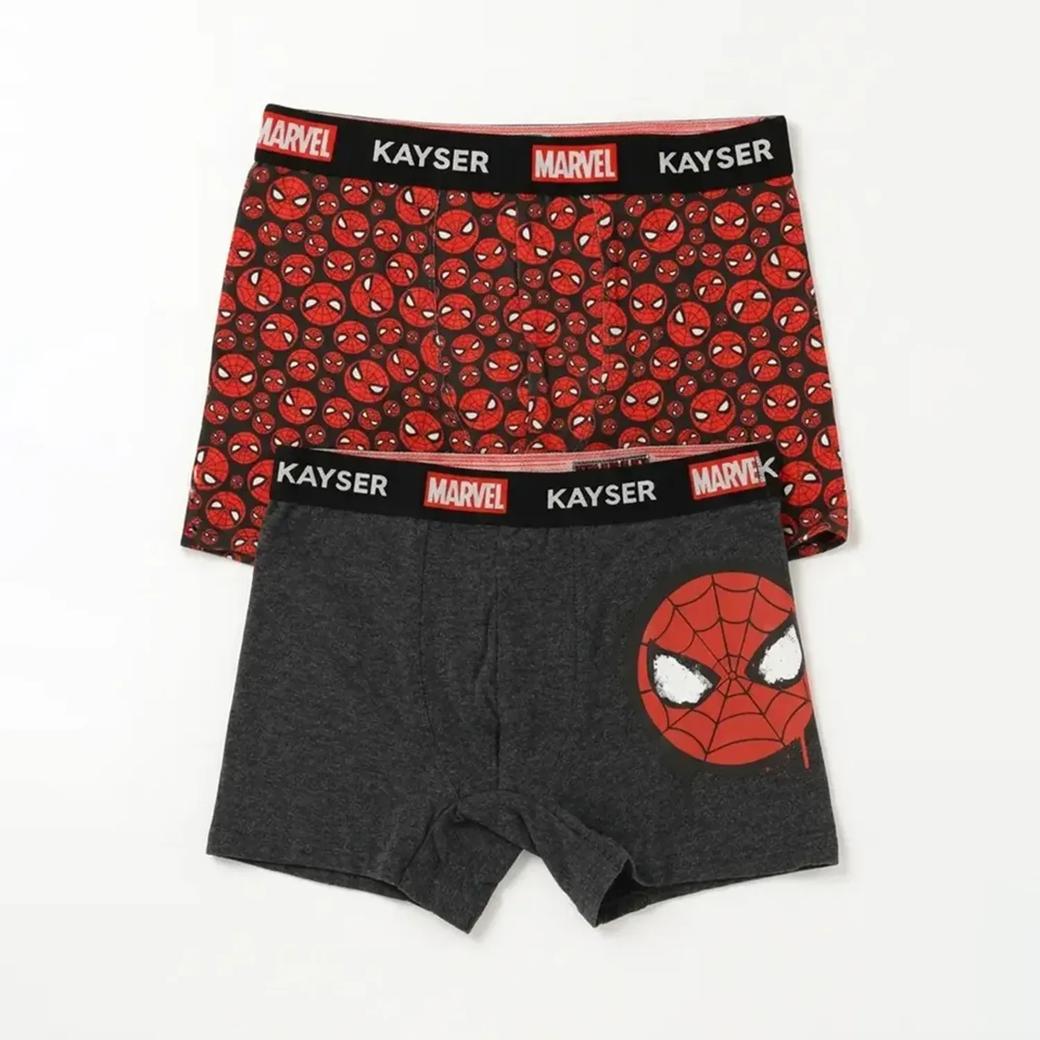 Duo Kayser Pack Boxer Jovencito Largo Algodon color rojo | Platanitos