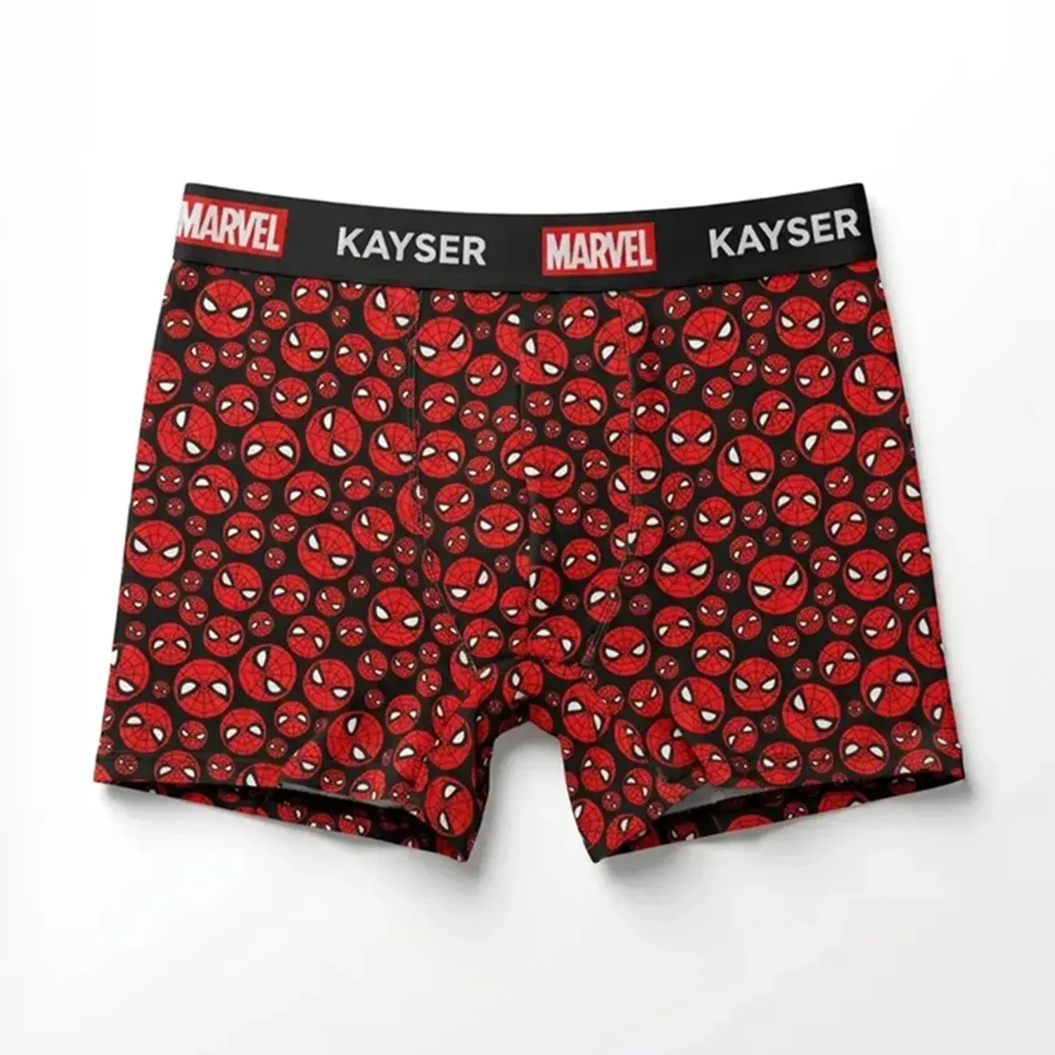 Duo Kayser Pack Boxer Niño Largo Algodon color rojo | Platanitos