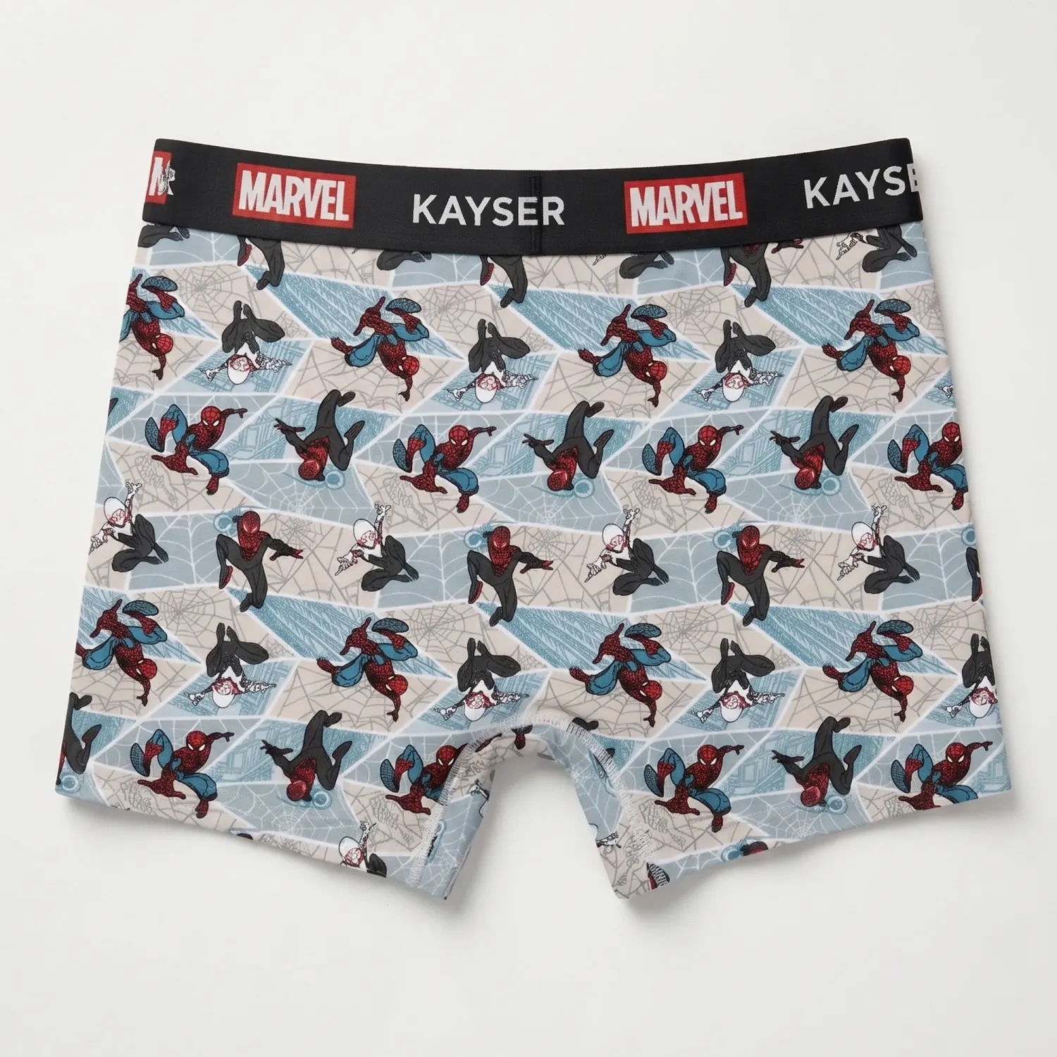 Duo Kayser Pack Boxer Niño Largo Algodon color gris | Platanitos