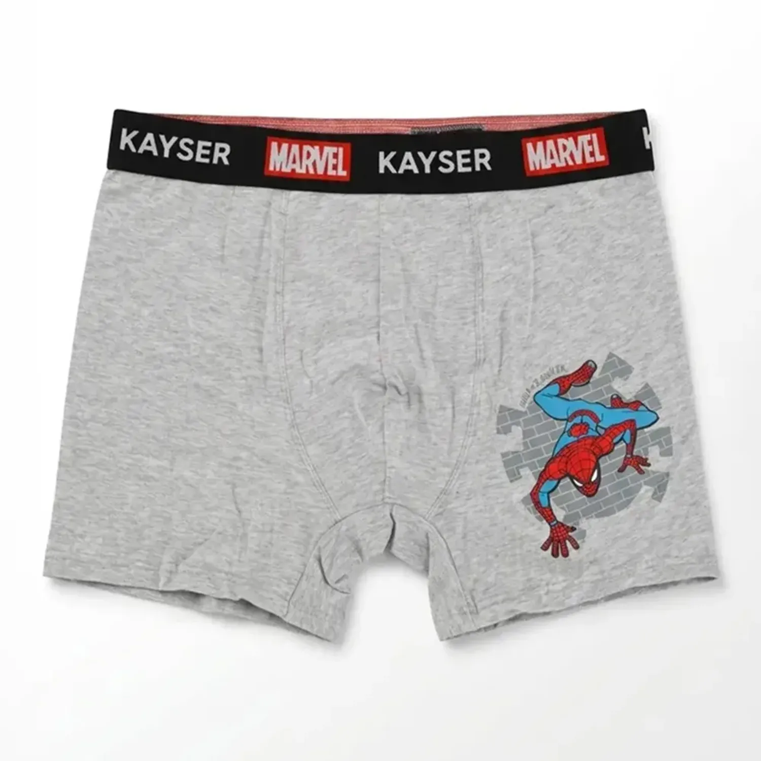 Duo Kayser Pack Boxer Niño Largo Algodon color gris | Platanitos
