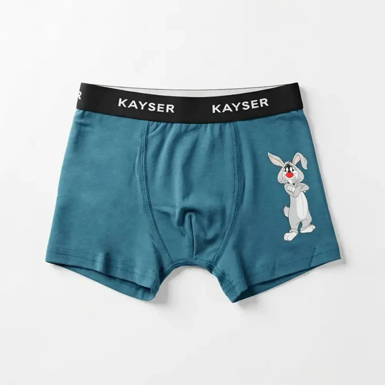 Duo Kayser Pack Boxer Niño Largo Algodon color verde | Platanitos