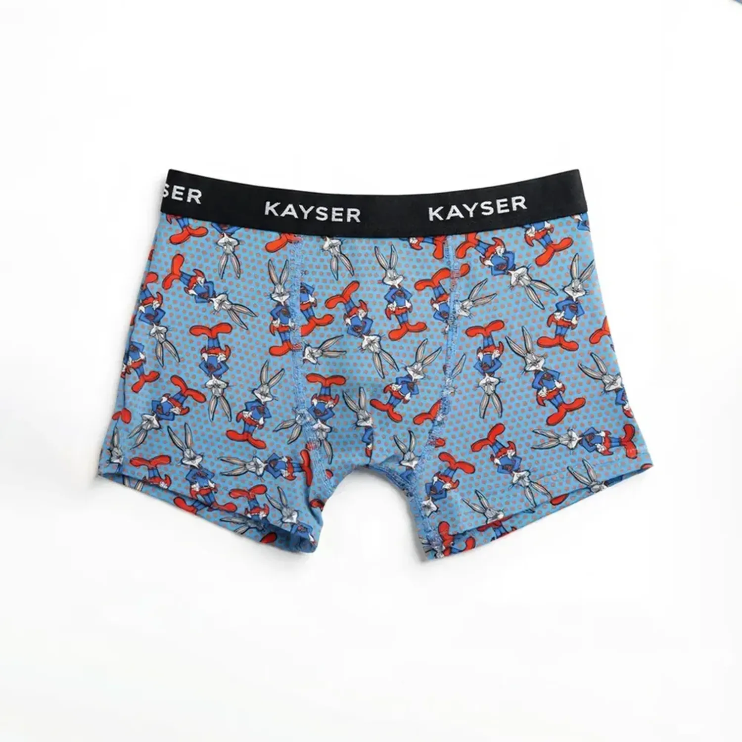 Duo Kayser Pack Boxer Niño Largo Algodon color rojo | Platanitos