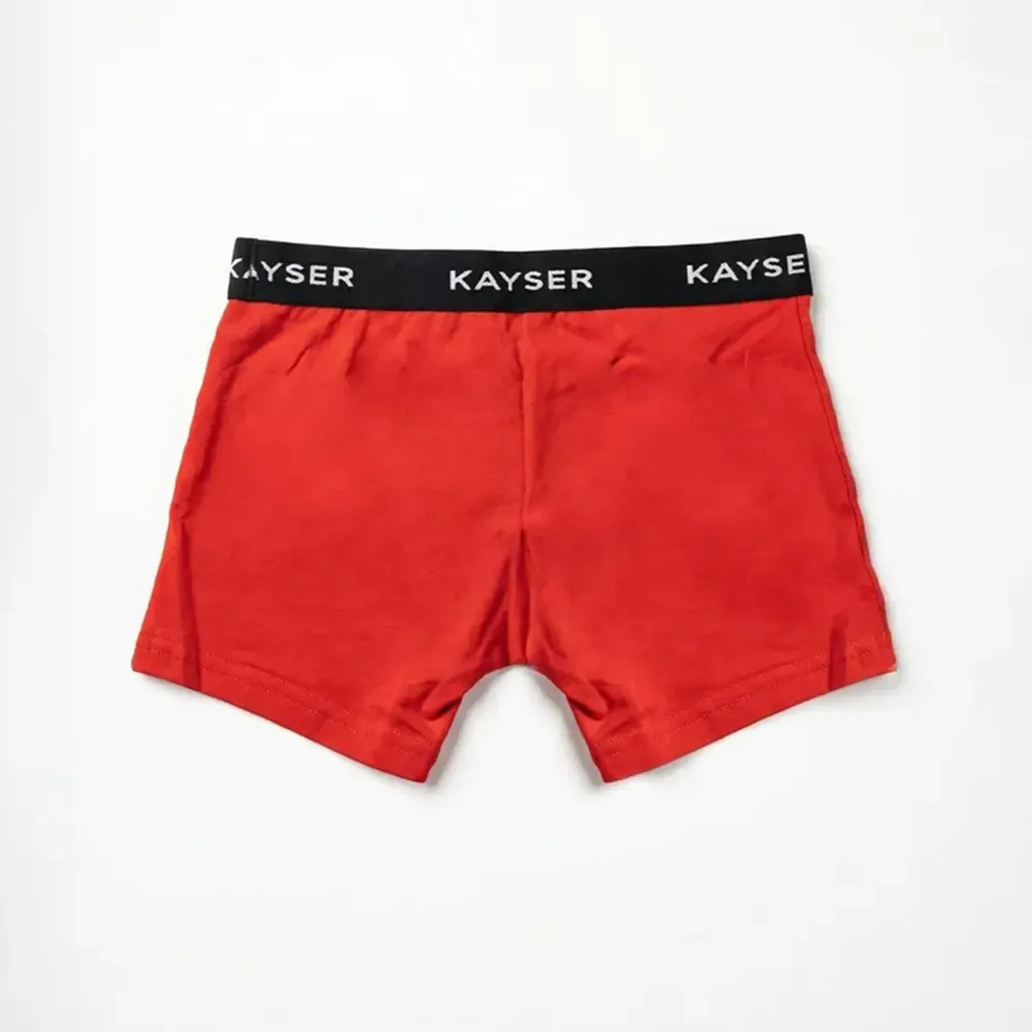 Duo Kayser Pack Boxer Niño Largo Algodon color rojo | Platanitos