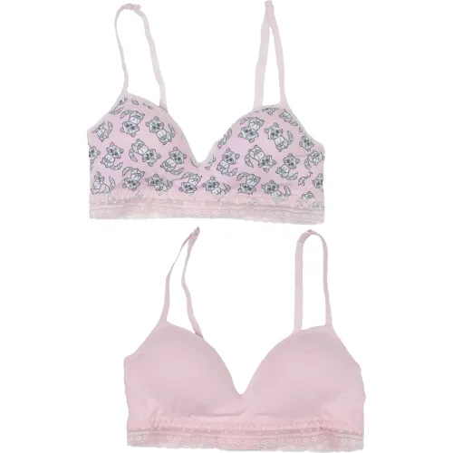 Duo Kayser Pack Sosten Jovencita Algodon color rosado | Platanitos