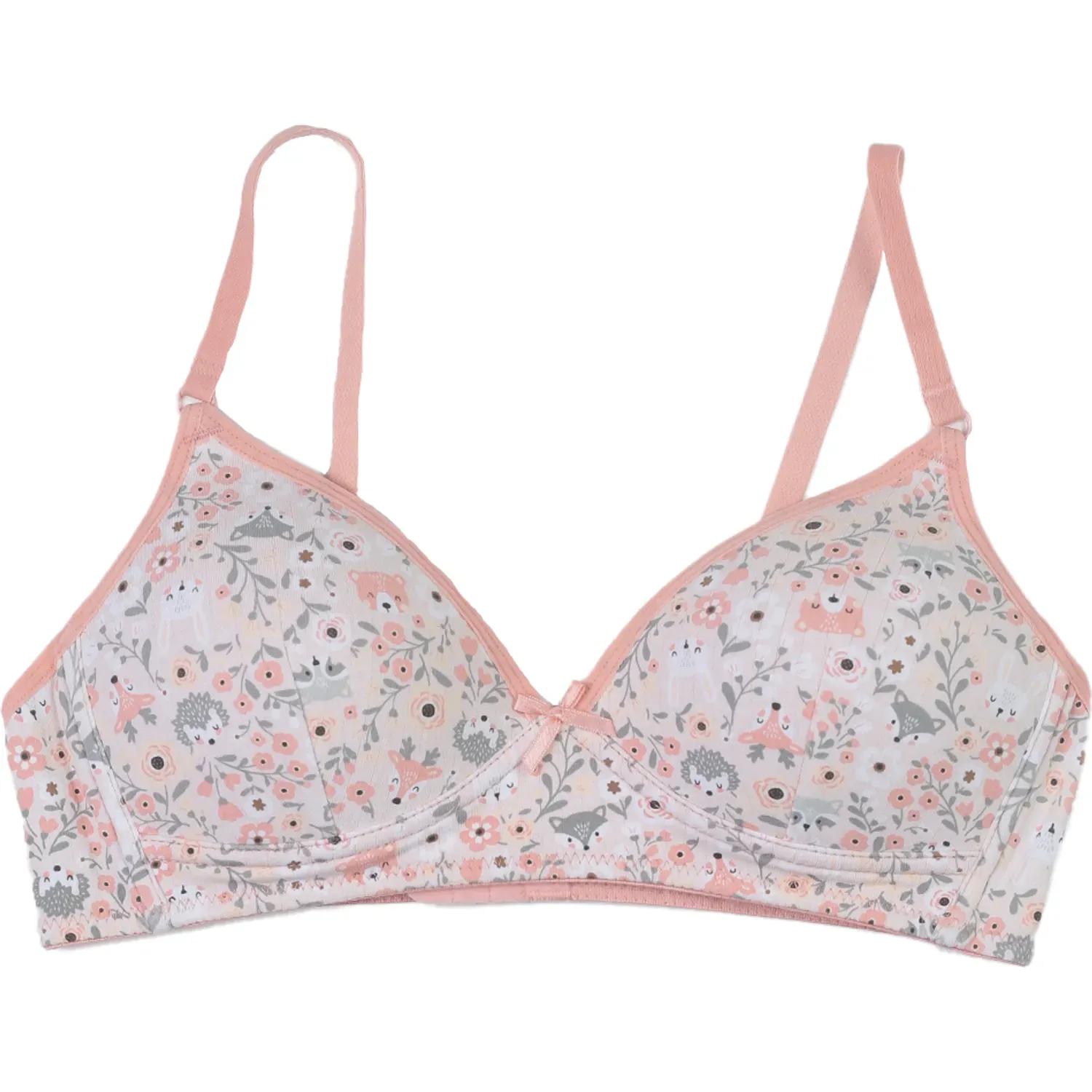 Duo Kayser Pack Sosten Jovencita Algodon color damasco | Platanitos