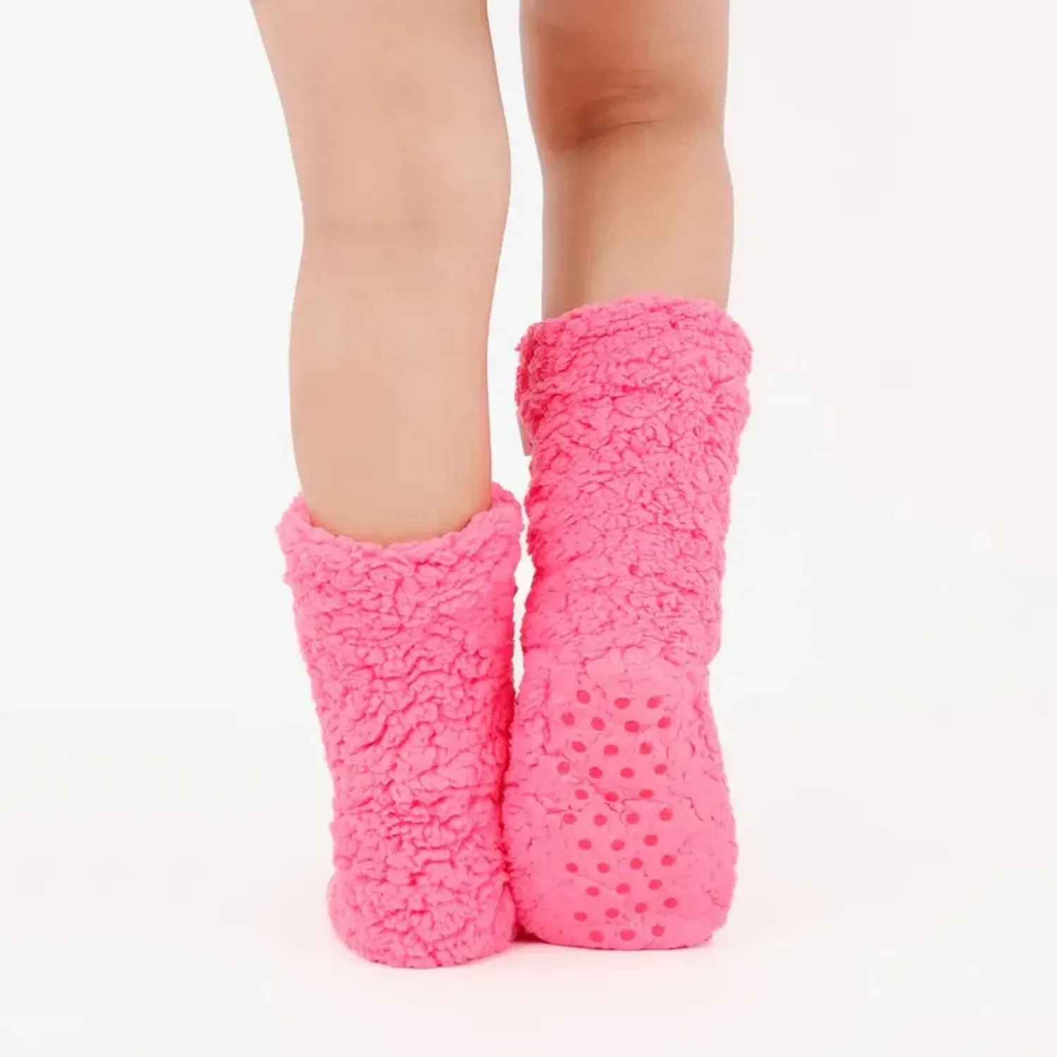 Media Kayser Antideslizante Unisex Disney Poliester color fucsia | Platanitos