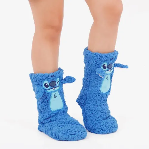Media Kayser Antideslizante Unisex Disney Poliester color celeste | Platanitos