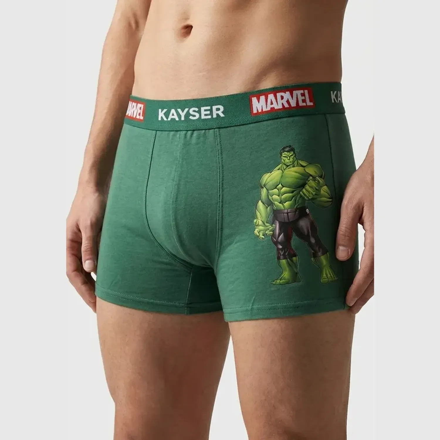 Pack Kayser De 2 Boxer Hombre Largo Algodon color verde | Platanitos