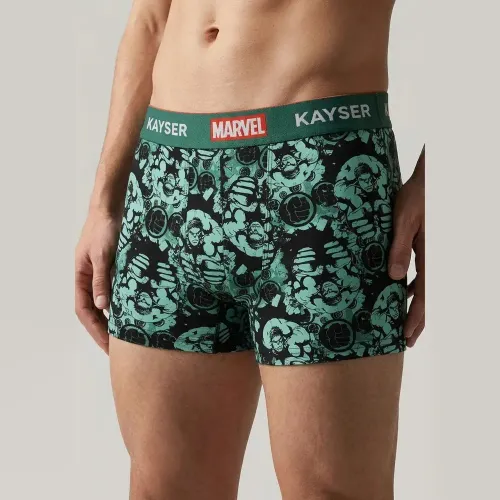 Kayser Pack De 2 Boxer Hombre Largo Algodon