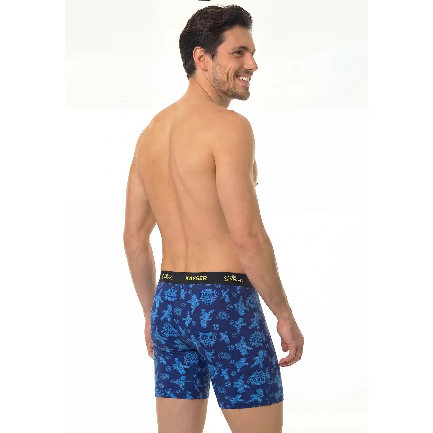 Pack Kayser De 2 Boxer Hombre Largo Algodon color azul | Platanitos
